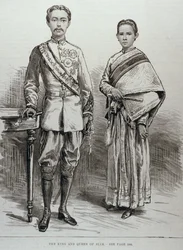 Le Roi et la Reine de Siam, de 